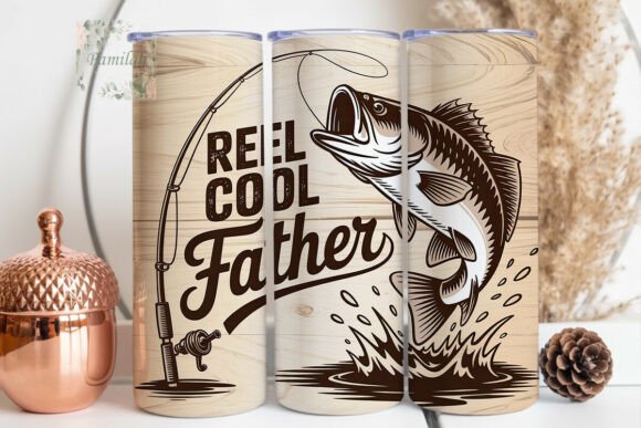 Download Reel Cool Father Wood Engraved Tumbler - Engraved tumbler Collection