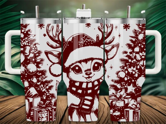 Download Baby Reindeer Laser Engraved Tumbler - Engraved tumbler Collection